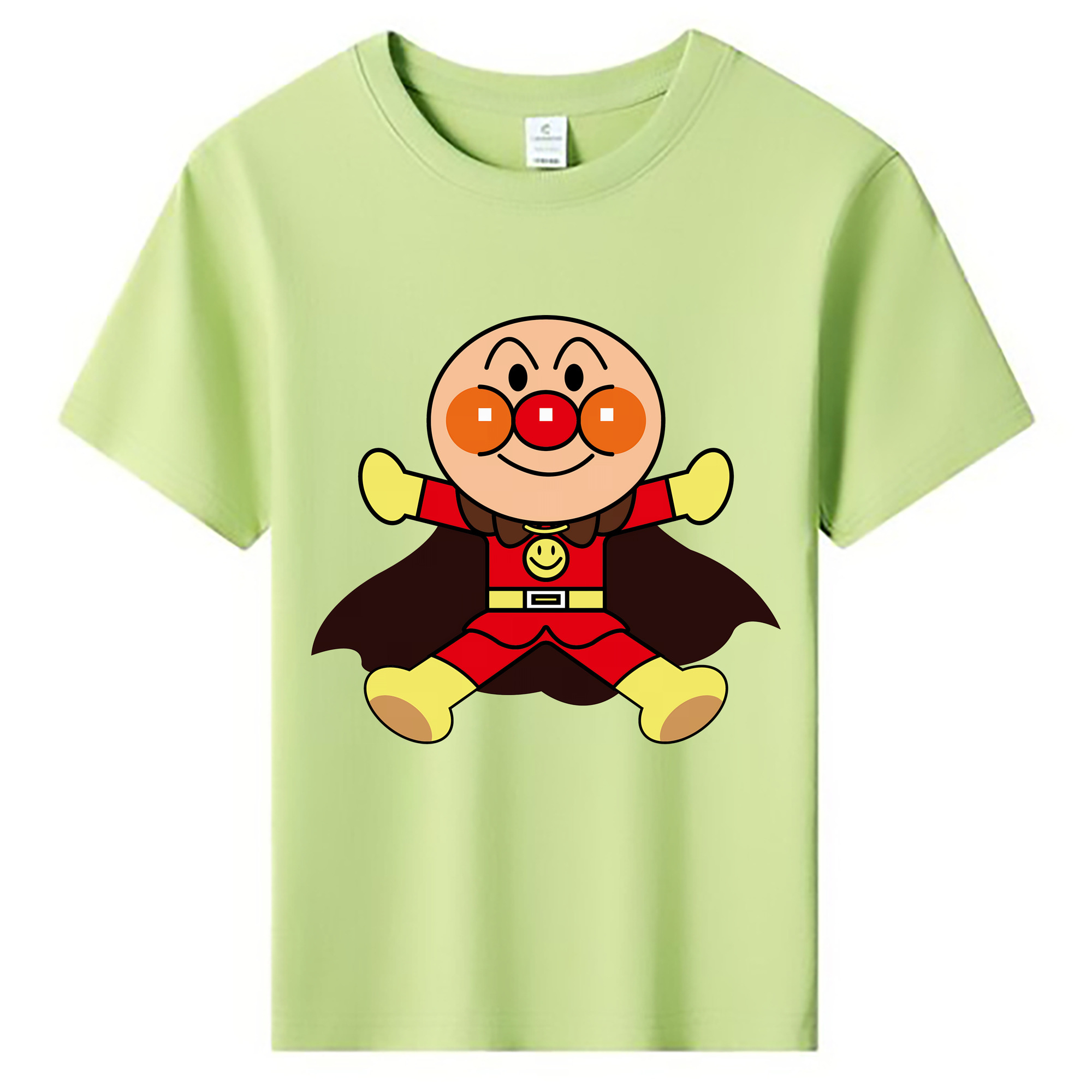（画像用） アンパンマン Anpanman 綿100％キッズTシャツ（フロントプリント）